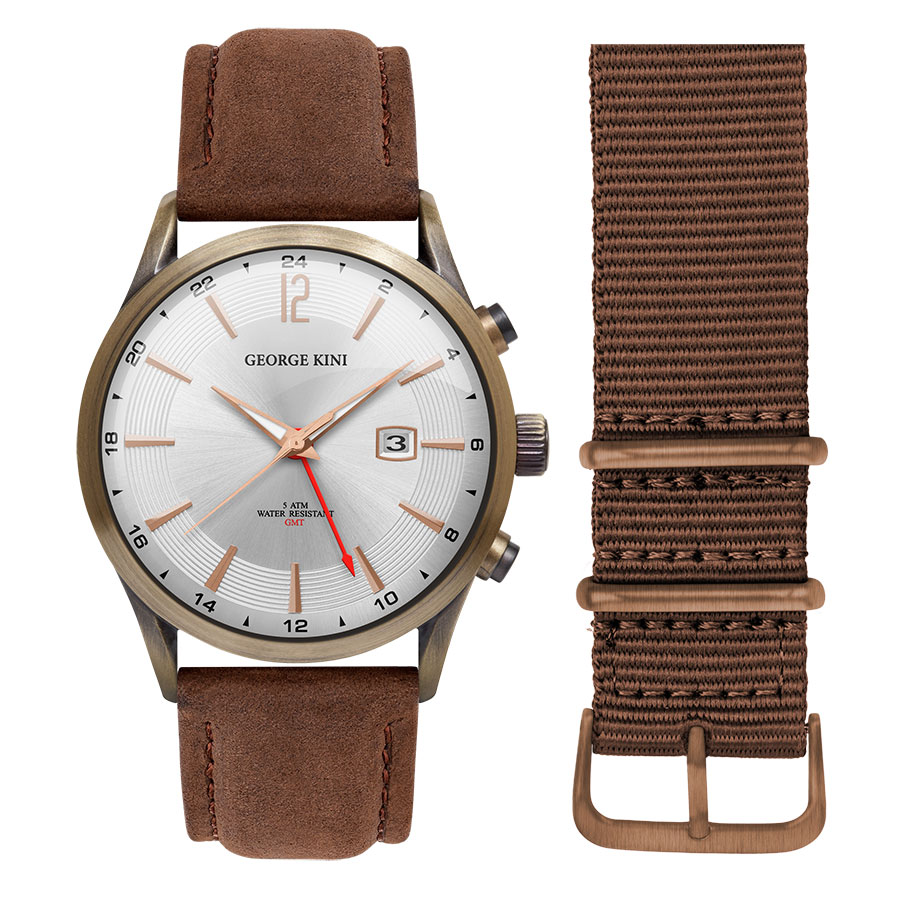 Часы George Kini TRAVELLER GK.18.BR.1.BR.2.BR.0